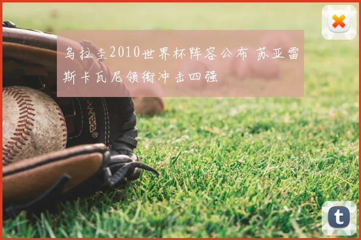 乌拉圭2010世界杯阵容公布 苏亚雷斯卡瓦尼领衔冲击四强
