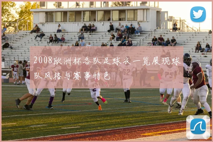 2008欧洲杯各队足球衣一览展现球队风格与赛事特色